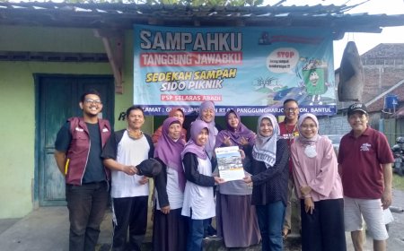 Dosen Manajemen UMY Bantu Program Pengelolaan Sampah di Janganan Bantul