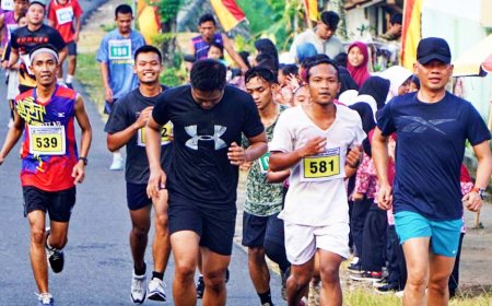 Ribuan Peserta Ramaikan Lomba Lari 5K Hari Jadi Gunungkidul