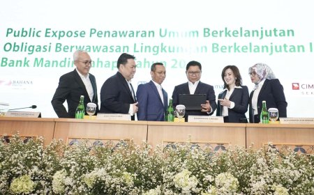 Melanjutkan Strategi Bisnis Berkelanjutan, Bank Mandiri Incar Rp 5 Triliun dari Penerbitan Green Bond