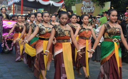 Menampilkan Beragam Atraksi, Pawai Alegoris Kotagede Meriah
