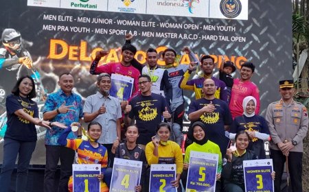 BOB Downhill Competition 2023, Ratusan Pesepeda Menguji Trek Terjal dan Berliku Perbukitan Menoreh