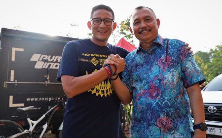 Sandiaga Uno Doakan Agus Bastian Sukses Pemilu Legislatif DPR RI 2024