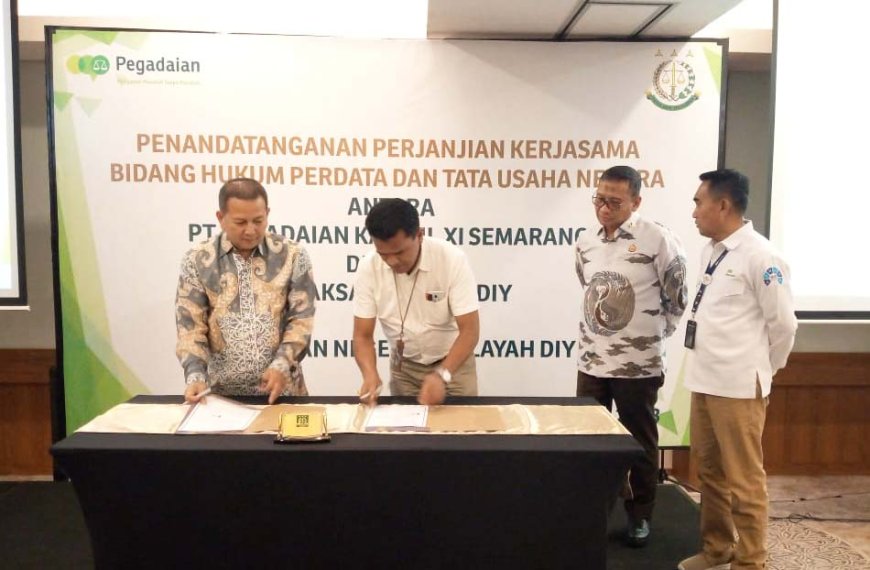 PT Pegadaian Kanwil XI Semarang Gandeng Kejati DIY Perkuat Mitigasi Risiko Bisnis
