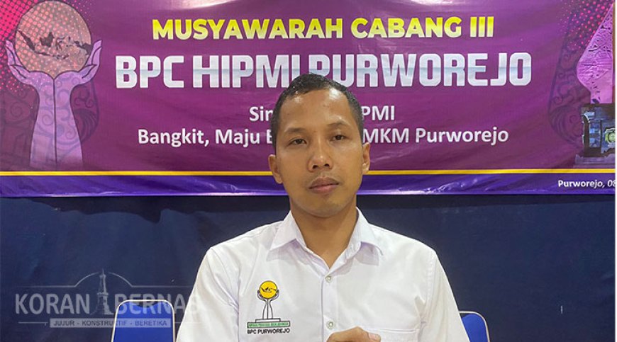 Muqorobin Ketua BPC Hipmi Purworejo 2023 - 2026