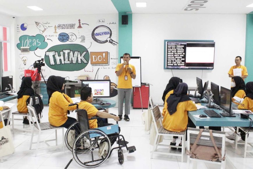 TelkomGroup Bekali Pelatihan TIK Bagi Penyandang Disabilitas