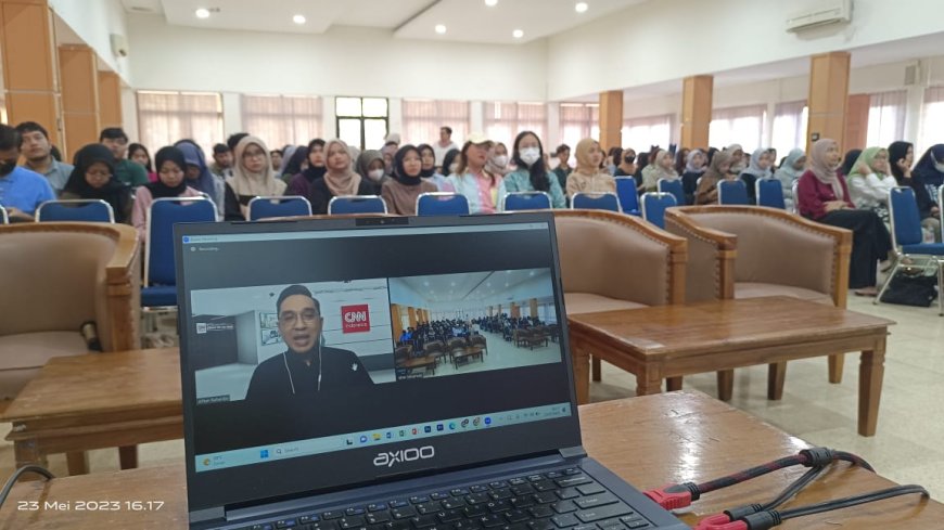 Presenter Berita CNN Indonesia Jadi Praktisi Mengajar di Unsoed