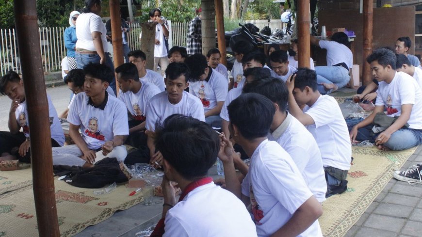 Orang Muda Ganjar Meresmikan Gardu Pintar di Yogyakarta