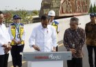 Presiden Jokowi Resmikan Jembatan Kretek 2