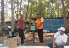 Peduli Sesama, Paguyuban Gojek Barongan Beri Bantuan Sembako untuk Korban Kebakaran