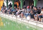 Panitia Lomba Mancing Hari Bhayangkara Tebar Satu Kuintal Lele