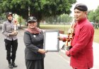 Tingkatkan Keamanan Menjelang Pemilu, Bupati Beri Arahan Pada Apel Kasatkamling