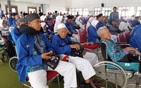 Berusia 101 Tahun, Mad Supyan Berangkat Haji