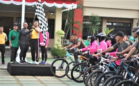 Olahraga Bersama TNI-Polri, Solidkan Sinergitas Menjelang Pemilu