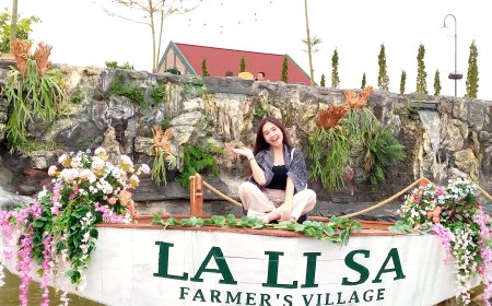 La Li Sa Farmer’s Village Melaunching Photo Spot Baru “Switzerland Waterfall” dan “Tulip Garden”