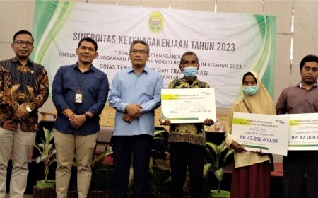 Kecelakaan Kerja, Pekerja Proyek Padat Karya Terima Santunan