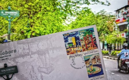 Teknologi QR Code Disematkan ke Prangko Seri Malioboro