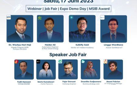 Indonesia IoT Career Fair 2023, Ajang bagi Mahasiswa Mempersiapkan Karier