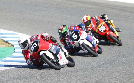Tampil Mengesankan, Arbi Aditama Finish 9 Besar di JuniorGP Jerez