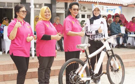 Hadiri HUT Perwosi DIY, Kustini Berkomitmen Memasyarakatkan Olahraga