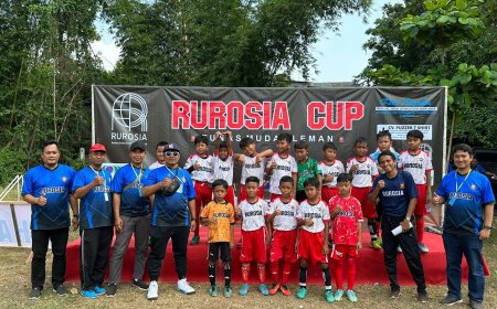 Membina Atlet Sejak Dini, 16 Tim Sepak Bola Mengikuti Rurosia Cup