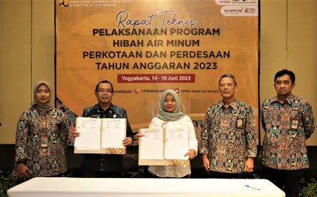 Pemkab Sleman Peroleh Hibah Program Air Minum