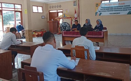 Khoirul Fahrudin Terpilih sebagai Pamong Kamituwo Kalurahan Garongan Kulonprogo