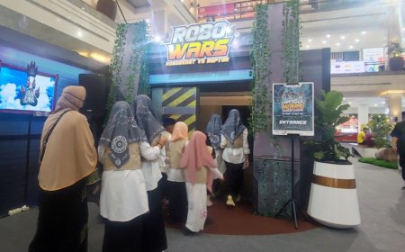 Robowar Jadi Wahana Edukasi Anak