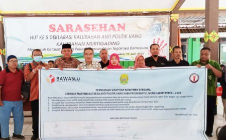 Menghadapi Pemilu 2024, Semua Sepakat Anti Politik Uang