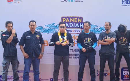 Undian Panen Hadiah Simpedes Dimeriahkan Komunitas Motor