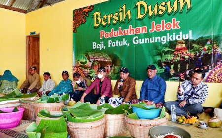 Bersih Desa di Patuk, Warga Memboyong Dewi Sri
