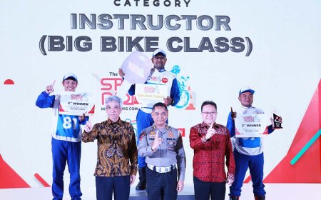 AHM Uji Kompetensi Para Instruktur Safety Riding