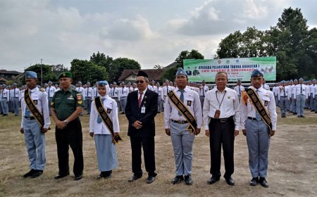 Jadi Tonggak Sejarah, 617 Taruna Angkatan I SMKN 3 Yogyakarta Dilantik