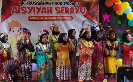PAUD Terpadu Aisyiyah Serayu Menampilkan Beragam Bakat Siswanya