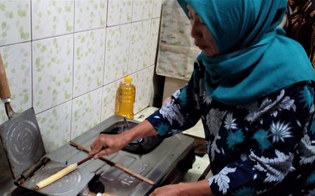 Egg Roll Tempe Buatan KWT Rahayu Renyah dan Enak