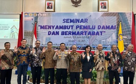 Tokoh Kristen dan Katolik DIY Deklarasi Pemilu Damai