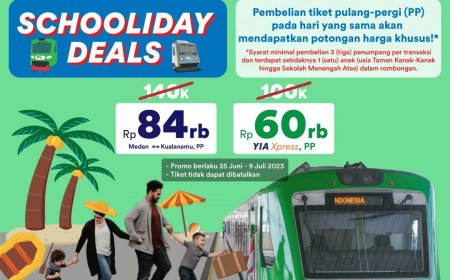 Edukasi Naik Kereta Api, KA Bandara Yogyakarta dan Medan Menyediakan 1.000 Tiket Promo