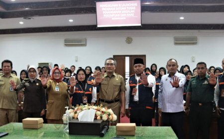 Bupati Bantul Mengukuhkan Satgas PPA