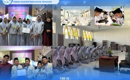MTs Darul Quran Wahid Hasyim Yogyakarta Borong Medali Emas Kompetisi Internasional