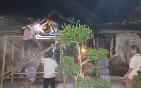 Lima Kecamatan di Kebumen Terdampak Gempa Bantul, 12 Bangunan Rusak