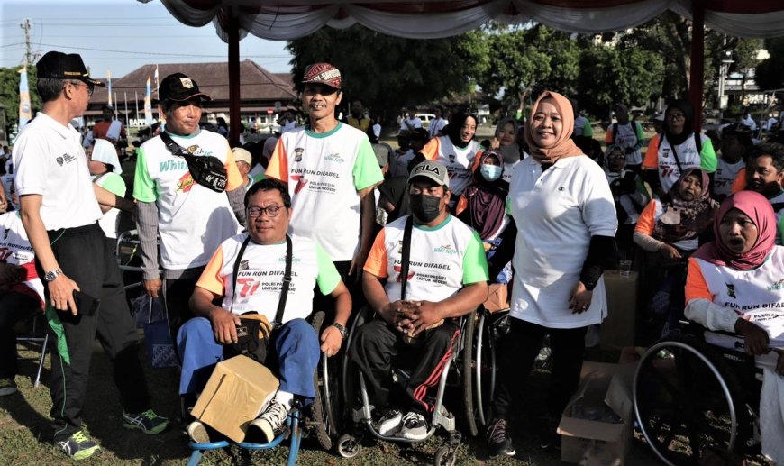 HUT ke-77 Bhayangkara, Polda DIY Gandeng Disabilitas