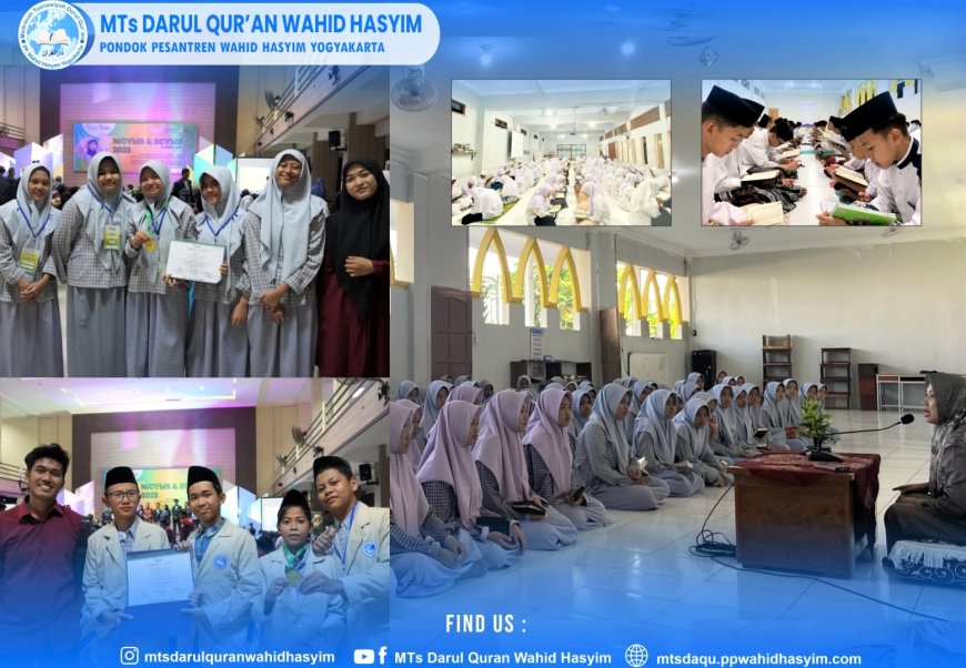 MTs Darul Quran Wahid Hasyim Yogyakarta Borong Medali Emas Kompetisi Internasional