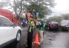 Delapan Kendaraan Rusak, Tabrakan Karambol di Ring Road Selatan Bantul