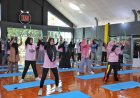 Srikandi Ganjar Gelar Pelatihan Olahraga Pound Fit Bareng Milenial