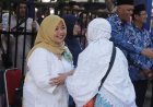 Disambut Bupati, Jamaah Haji Kembali ke Sleman