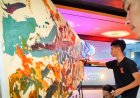 Sebelas Seniman Pamer Lukisan Hasil Respons Musik Jazz di Artotel Suite Bianti