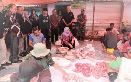 Bupati Sleman dan Baznas Serahkan Bantuan Hewan Kurban di Empat Kapanewon