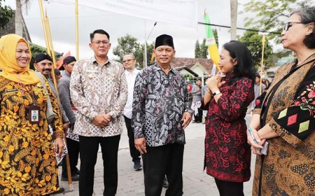 Menteri PPPA dan Delegasi Asean Belajar Implementasi DRPPA di Wedomartani