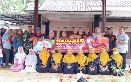 Bersiap Jadi Kampung Ramah Anak, Padukuhan di Seloharjo Diberi Ruang Bermain Anak