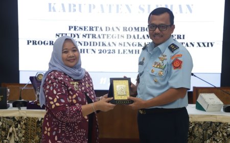 Lemhanas Melaksanakan Studi Strategis di Kabupaten Sleman