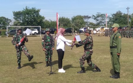 Bupati Klaten Pimpin Upacara Pembukaan TMMD Sengkuyung Tahap Dua Tahun 2023